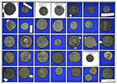 ROMAN COINS ROMAN COINS LOTS RÖMISCHER MÜNZEN Lot römischer Provinzialprägungen: Enthalten sind Bronzemünzen aus den Provinzen Thracia (Philippolis, Topiros, Mesembria, Bizya, u. a.) und Moesia (Nikop