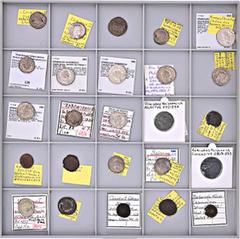 ROMAN COINS LOTS RÖMISCHER MÜNZEN Antoniniane des 3. Jahrhunderts: Das interessante Lot enthält 39 Antoniniane vorwiegend der Soldatenkaiser, darunter Münzen von Gordian III., Philippus I. und II., Tr