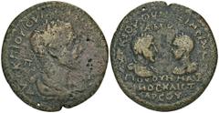 ROMAN COINS MÜNZEN DER RÖMISCHEN KAISERZEIT Maximinus I. Thrax, 235-238 und Maximus. Æs, Tarsos (Cilicia); 21,18 g. Drapierte Büste des Maximinus I. r. mit Lorbeerkranz//Drapierte Büsten des Maximinus