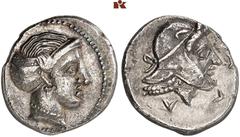DIE SAMMLUNG DR. KAYA SAYAR, TEIL I - LYKIEN, PAMPHYLIEN UND KILIKIEN CILICIA. MALLOS. AR-Stater, 385/333 v. Chr.; 9,99 g. Aphroditekopf r. mit Diadem und Sphendone//Satrapenkopf r. mit persischer Tia