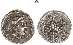 DIE SAMMLUNG DR. KAYA SAYAR, TEIL I - LYKIEN, PAMPHYLIEN UND KILIKIEN CILICIA. SOLOI. AR-Obol, 350/330 v. Chr.; 0,62 g. Athenakopf r. mit attischem Helm//Weintraube, daneben Stern. SNG France 2, 187; 