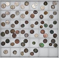 ROMAN COINS LOTS RÖMISCHER MÜNZEN Römische Antoniniane: Das interessante Lot enthält Antoniniane des 3. Jahrhunderts, darunter Prägungen der Soldatenkaiser (u. a. Gordian, Traianus Decius, Trebonianus