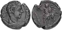 ROMAN COINS MÜNZEN DER RÖMISCHEN KAISERZEIT Severus Alexander, 222-235. B-Tetradrachme, Jahr 11 (= 231/232), Alexandria (Aegyptus); 12,79 g. Drapierte Büste r. mit Lorbeerkranz//Alexandria steht v. v.