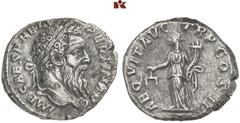 ROMAN COINS MÜNZEN DER RÖMISCHEN KAISERZEIT Pertinax, 193. AR-Denar, Rom; 3,09 g. Kopf r. mit Lorbeerkranz//Aequitas steht l. mit Waage und Füllhorn. BMC 15; Coh. 2; RIC 1 a. R Gutes sehr schön/sehr s
