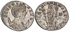 ROMAN COINS MÜNZEN DER RÖMISCHEN KAISERZEIT Aurelianus, 270-275 für Severina. B-Antoninian, 275, Rom, 11. Emission; 3,79 g. Drapierte Büste r. mit Diadem auf Mondsichel//Concordia steht l. mit zwei St