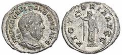 ROMAN COINS MÜNZEN DER RÖMISCHEN KAISERZEIT Balbinus, 238. AR-Denar, Rom; 3,3 g. Drapierte Büste r. mit Lorbeerkranz//Victoria steht v. v., Kopf l., mit Kranz und Palmzweig. BMC 37; Coh. 27; RIC 8. Fe