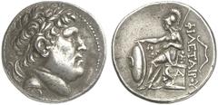 TETRADRACHMEN DES HELLENISMUS DIE SAMMLUNG DIETER GRUNOW, BERLIN GRIECHEN MYSIA PERGAMON Eumenes I., 263-241 v. Chr. AR-Tetradrachme; 17,15 g. Kopf des Philetairos r. mit Diadem//Athena sitzt l. mit S