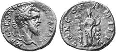 RÖMISCHE MÜNZEN (ROMAN COINS) MÜNZEN DER RÖMISCHEN KAISERZEIT MÜNZEN DER RÖMISCHEN KAISERZEIT Didius Julianus, 193. Õ-Denar, 193, Rom; 2.95 g. Kopf r. mit Lorbeerkranz//Concordia steht l. mit Legionsa