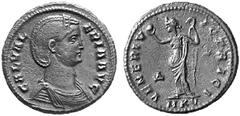 RÖMISCHE MÜNZEN (ROMAN COINS) MÜNZEN DER RÖMISCHEN KAISERZEIT MÜNZEN DER RÖMISCHEN KAISERZEIT Maximianus II. Galerius, 293-311 für Galeria Valeria. Æ-Follis, 309/310, Cyzicus, 4. Offizin; 8.07 g. Drap