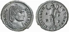 RÖMISCHE MÜNZEN (ROMAN COINS) MÜNZEN DER RÖMISCHEN KAISERZEIT Maximianus II. Galerius, 293-311 für Galeria Valeria. Æ-Follis, 310, Alexandria; 7.13 g. Drapierte Büste r. mit Diadem//Venus steht l. mit