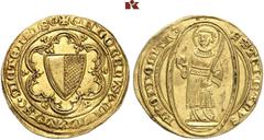 SAMMLUNG FRANKREICH /MONNAIES FRANÇAISES LOTHRINGEN. METZ, STADT. Florin d'or o. J. 3,51 g. Fb. 164 b; Flon 2. GOLD. Vorzüglich