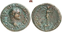 THE SAMEL COLLECTION OF JEWISH COINS AND MEDALS The Aftermaths of the Great Revolt – The Romans' Victory Celebrations and the Humiliation of the Defeated (70-81 CE). Vespasian, 69-79. Æ-As, 71, Rome; 