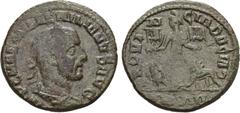 ROMAN COINS ROMAN COINS MÜNZEN DER RÖMISCHEN KAISERZEIT Aemilianus, 253. Æs, Jahr VIII (= 253), Viminacium; 9,87 g. Drapierte Büste r. mit Lorbeerkranz//Dacia steht l. mit Krummschwert und Vexillum zw