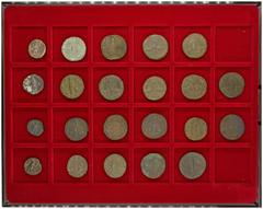 ROMAN COINS LOTS RÖMISCHER MÜNZEN Römische Provinzialprägungen: Enthalten sind Bronzemünzen aus Moesia Inferior (Viminacium): Gordianus III. (7x), Philippus I. Arabs (8x), Traianus Decius (2x) und Tre