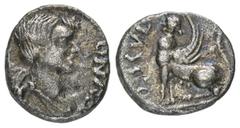 CELTIC COINS BRITANNIA CATUVELLAUNI UND TRINOVANTES. Cunobelinus, 8-41. AR-Quinar, Camulodunum; 1,26 g. Drapierte Büste r. mit Flügeln//Sphinx sitzt l. Rudd, Ancient British Coins 2870; van Arsdell 20