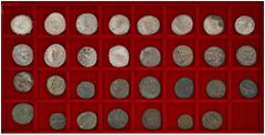 ROMAN COINS LOTS RÖMISCHER MÜNZEN Antoniniane des 3. und 4. Jahrhunderts: Enthalten sind Exemplare aus Silber, Billon und Bronze, darunter des Gordianus III., Philippus I. Arabs, der Otacilia Severa, 