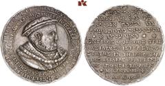 EUROPÄISCHE MÜNZEN UND MEDAILLEN GROSSBRITANNIEN. ENGLAND, AB 1707 GROSSBRITANNIEN, AB 1801 VEREINIGTES KÖNIGREICH. Henry VIII, 1509-1547 Hier geht's zur Video-Besichtigung Silbermedaille 1545, von H.