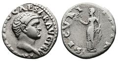 Roman Imperial Otho, 69 AD. AR Denarius. (17 mm, 3,30 g.). Rome. IMP OTHO CAESAR AVG TR P, bare head of Otho right. Rev. SECVRITAS P R, Securitas standing left, holding wreath and sceptre. RIC 10; BMC