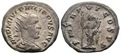 Münzen Antike Philippus Arabs 244 - 249 n. Chr. Römische Kaiserzeit (nach RIC geordnet). Antoninian, 249 n. Chr.. Antiochia 3,98g RIC IV Philip I 78