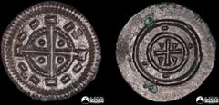 Hungría. Rey Béla II. Denier (Denar) 1131 - 1141. Ag. 12 m.m. 0,36 g. Ref: ÉH# 53, H# 102, H# 103, H# 104, H# 105 (VF) ($20-40)
