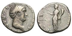 Otho. 69 AD. Denarius, 2.98g. (h). Rome. Obv: IMP OTHO CAE[SAR AVG T]R P Head bare right. Rx: PONT - MAX Ceres standing l. holding wheat ears and cornucopia. Rare second issue of reign, comprising fiv