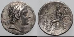 Lot of Four Greek Tetradrachms. (h). . 1. Seleucus II, tetradrachm, 15.87g. 2. Another, 16.83g. 3. Ancient imitation of Alexander the Great tetradrachm, 16.89g. 4. Another, 16.39h. Fine to VG. Ex Rich