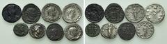 Group Lots 8 Roman Coins; Herennius Etruscus etc. Obv: . Rev: . . Condition: See picture. Weight: g. Diameter: mm.