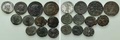 Group Lots 11 Roman Coins; Tacitus, Maxentius etc. Obv: . Rev: . . Condition: See picture. Weight: g. Diameter: mm.