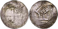 Medieval Coins Römisch-Deutsches Reich, NIEDERSACHSEN, GOSLAR,KÖNIGLICHE MÜNZSTÄTTE Pfennig o.J. (ca. 990 - 1000). Sog. Otto - Adelheid - Pfennig. Kreuz, in den Winkeln O - D - D - O (schwer erkennbar