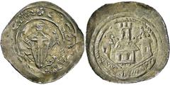 Medieval Coins Römisch-Deutsches Reich, HERZOGTUM KÄRNTEN, FRIESACH,ERZB.SALZBURGER MÜNZSTÄTTE Adalbert III. von Böhmen, 2. Regierung. 1183-1200, Pfennig o.J. sog. ERIACENSIS - Gepräge (ss). Dazu Eber