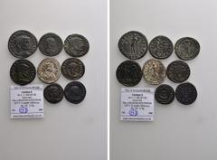 Group Lots 8 Roman Coins; Carus, Carinus etc. Obv: . Rev: . . Condition: See picture. Weight: g. Diameter: mm.