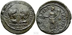 Roman Provincial Coins THRACE. Mesembria. Gordian III with Tranquillina (238-244). Ae. Obv: ΑΥΤ Κ Μ ΑΝΤ ΓΟΡΔΙΑΝΟC ΑΥΓ ⳞΕΒ ΤΡΑΝΚΥΛΛΙΝΑ. Draped busts of Gordian, laureate and cuirassed, and Tranquillina