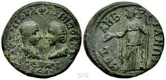 Roman Provincial Coins THRACE. Mesambria. Philip I 'the Arab', with Otacilia Severa (244-249). Ae. Obv: ΑΥΤ Μ ΙΟΥΛ ΦΙΛΙΠΠOC W Τ ϹEΒΗΡΑ ϹEΒ. Draped busts of Philip, laureate and cuirassed, and Otacilia