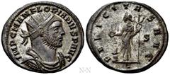 Roman Imperial Coins FLORIANUS (276). Antoninianus. Siscia. Obv: IMP C M AN FLORIANVS P AVG. Radiate, draped and cuirassed bust right. Rev: FELICITAS AVG / S. Felicitas standing left, holding caduceus