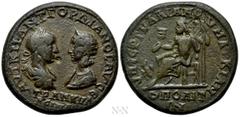 Roman Provincial Coins MOESIA INFERIOR. Marcianopolis. Gordian III and Tranquillina (238-244). Ae Pentassarion. Prosius Tertullianus, legatus Augusti pro praetore. Obv: ΑΥΤ Κ Μ ΑΝΤ ΓΟΡΔΙΑΝΟⳞ ΑΥΓ ϹЄ ΤΡ