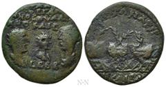 Roman Provincial Coins BITHYNIA. Nicaea. Valerian I with Gallienus and Valerian II (251-260). Ae. Obv: AYT OYAΛЄPIANOC ΓAΛΛIHNOC OYAΛЄPIANOC KAIC / CЄBB. Radiate busts of Valerian I and II right, and 