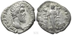 Roman Imperial Coins DIDIUS JULIANUS (193). Denarius. Rome. Obv: IMP CAES M DID IVLIAN AVG. Laureate head right. Rev: CONCORD MILIT. Concordia standing left, holding aquila in each hand. RIC 1. Condit