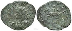 Roman Imperial Coins CLAUDIUS II GOTHICUS (268-270). Antoninianus. Rome. Obv: IMP C CLAVDIVS AVG. Radiate and cuirassed bust left, holding spear over shoulder; gorgoneion on cuirass. Rev: ADVENTVS AVG