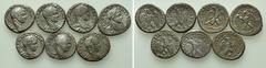 Group Lots 7 Roman Provincial Tetradrachms. Obv: . Rev: . . Condition: See picture. Weight: g. Diameter: mm.
