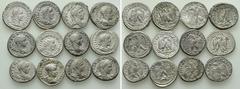Group Lots 12 Roman Provincial Tetradrachms. Obv: . Rev: . . Condition: See picture. Weight: g. Diameter: mm.