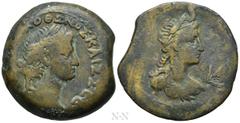 Roman Provincial Coins EGYPT. Alexandria. Otho (69). Ae Hemidrachm. RY 1 (AD 69). Obv: ΑΥΤΟΚ ΜΑΡΚ ΟΘΩΝΟΣ ΚΑΙΣ ΣΕΒ. Laureate head of Otho right. Rev: L Α (date). Draped bust of Isis right, wearing wrea