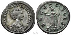 Roman Imperial Coins MAGNIA URBICA (283-285). Antoninianus. Ticinum. Obv: MAGNIA VRBICA AVG. Draped bust right, wearing stephane and set upon crescent. Rev: VENVS CELEST / SXXI. Venus standing left, h