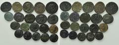 Group Lots 20 Late Roman Coins; Maxentius, Galeria Valeria etc. Obv: . Rev: . . Condition: See picture. Weight: g. Diameter: mm.