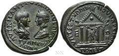 Roman Provincial Coins MOESIA INFERIOR. Marcianopolis. Gordian III, with Tranquillina (238-244). Ae Pentassarion. Tertullianus, legatus Augusti pro praetore. Obv: AVT K M ANT ΓOPΔIANOC AVΓ CЄ TPANKVΛΛ