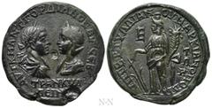Roman Provincial Coins MOESIA INFERIOR. Marcianopolis. Gordian III, with Tranquillina (238-244). Ae Pentassarion. Tertullianus, legatus Augusti pro praetore. Obv: AVT K M ANT ΓΟPΔΙΑΝΟC ΑVΓ CЄB / ΤΡΑΝΚ