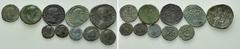 Group Lots 10 Roman Coins; Maxentius etc. Obv: . Rev: . . Condition: See picture. Weight: g. Diameter: mm.