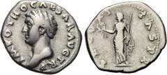 OTHO (69). Denarius. Rome. Obv: IMP OTHO CAESAR AVG TR P. Bare head right. Rev: SECVRITAS P R. Securitas standing left, holding wreath and sceptre. RIC 12. Condition: Very fine. Weight: 3.2 g. Diamete