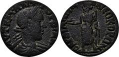LYDIA. Sardes. Gordian III (238-244). Ae. Obv: AVT K M ANT GOP?IANOC. Laureate, draped and cuirassed bust right. Rev: CAP?????? B ????????. Zeus Lydios standing left, holding eagle and scepter. BMC 18
