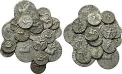 20 Bactrian drachms and tetradrachms. Obv: . Rev: . . Condition: See picture. Weight: g. Diameter: mm.