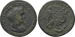 LYDIA. Sardes. Pseudo-autonomous. Time of Gordian III (238-244). Medallion. Uncertain magistrate, possibly Aur. Roufeinos, first archon for the second time. Obv: MHTPOΠOΛIC CAPΔIC ACIAC ΛVΔIAC ЄΛΛAΔOC